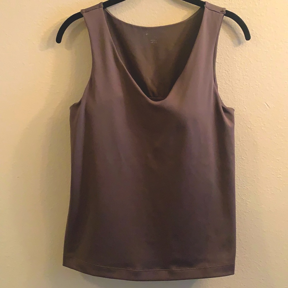 Olive green Athleta tankini top 36B